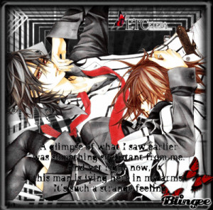 vampire knight quote from yuki for a contest - kaname and yuki