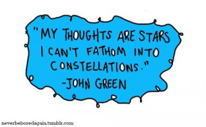 ... can't fathom into constellations