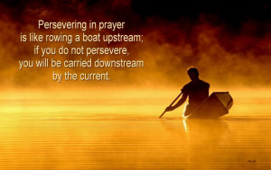 We need to row upstream, swim upstream, against the Satan-influenced ...