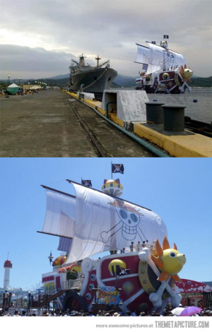 Funny photos funny pirate ship anime real