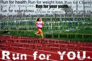 Sometimes a good inspirational quote or saying will get you up and out ...