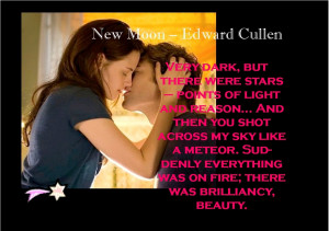Twilight Series Favourite New Moon Quote Posters