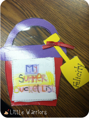 Kindergarten Keepsake Boxes for the End of the Year