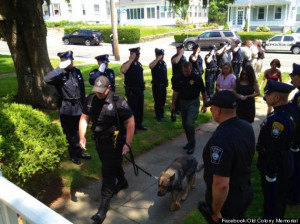 Plymouth Police Department Salutes K-9 Kaiser As He Makes His Final ...