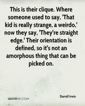 ... is defined, so it's not an amorphous thing that can be picked on