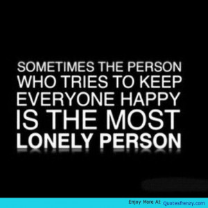 Truth Happiness Life Alone Quote -