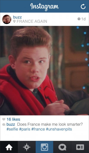 If Buzz From “Home Alone” Had Instagram.. Ah hahaha