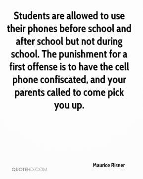 Cell Phones in School Quotes