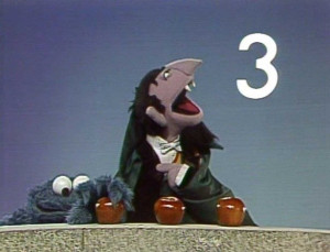 Sesame Street's Count von Count ... Can't Count