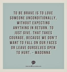 Madonna quote on love. #love #quote #madonna