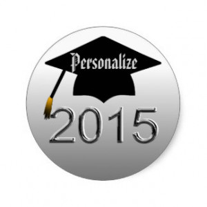 Graduation Class Of 2015 Stickers