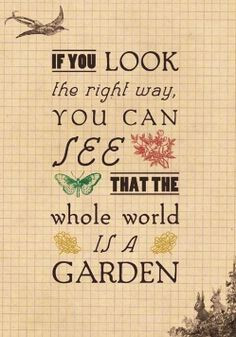 Garden quote via Living Life at www.Facebook.com/KimmberlyFox.39
