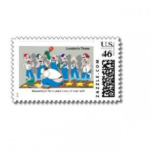 Plumbers Hall Of Fame Funny Gifts & Collectibles Postage Stamps