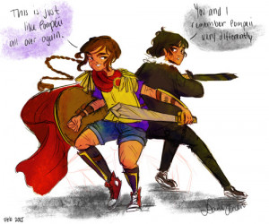 ... xx pjo hoo xx reyna and nico who can say no to that reyna this is just