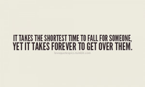 Quotes About Getting Over Someone