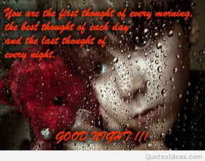 Goodnight quotes and sayings