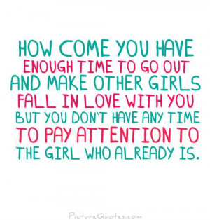 ... to go out and make other girls fall in love with you Picture Quote #1
