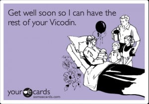 Seriously though, I do hope you feel better soon :)