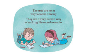 The Life of Art’ Cartoon Quotes Inspired by Kurt Vonnegut