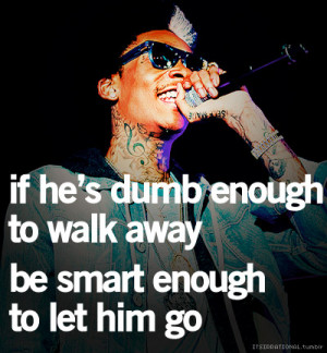 Don’t chase him, replace him (: