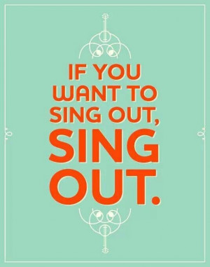 Keep calm n sing out loud