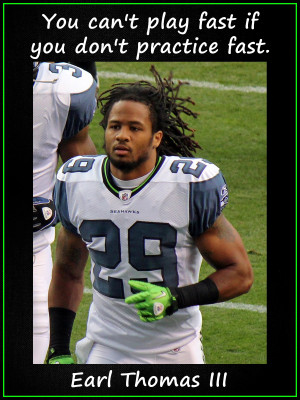 Earl Thomas Seattle Seahawks Photo Quote Poster Wall Art Print 8x11 ...