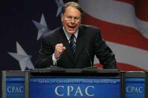 Wayne LaPierre of the National Rifle Association spoke at CPAC on ...
