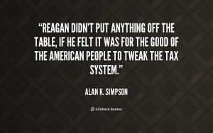 Quotes by Alan K Simpson
