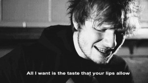 gif lyrics ed sheeran give me love