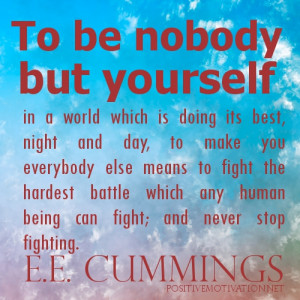 short quotes about being yourself