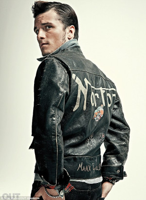Franchise hunk: Josh, who looks pretty rugged in a leather jacket and ...