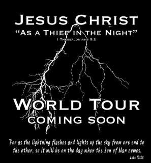 Jesus Christ Coming Soon! 100% T shirt, Christian, Bible Scripture