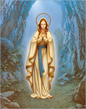 our lady of lourdes and st bernadette 11th february 2010
