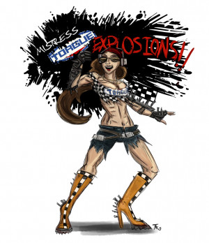 Mistress Torgue by coolbyproxy