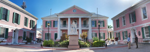 view of The Bahamian Parliament