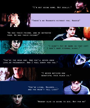 Harry James Potter (favorite movie quotes)