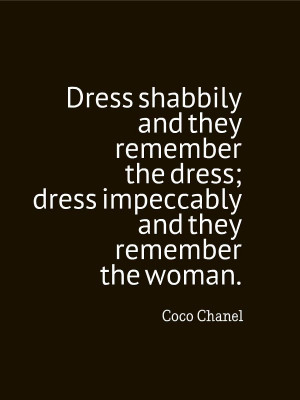 Coco Chanel Fashion Quotes #Quotes #Elegance …