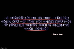 someone who can sight-read traditional Kryptonian , I am a little ...