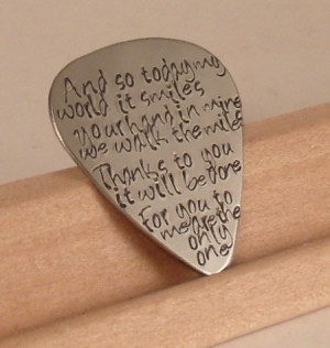 ... tags for this image include: guitar, love, perfect, pick and quotes