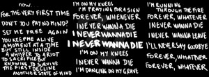 never wanna die - Walk, Foo Fighters by hulkcarlos
