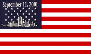 11 Commemorative - Skyline Flag]