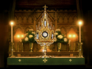 Eucharistic Adoration at the University of St. Thomas