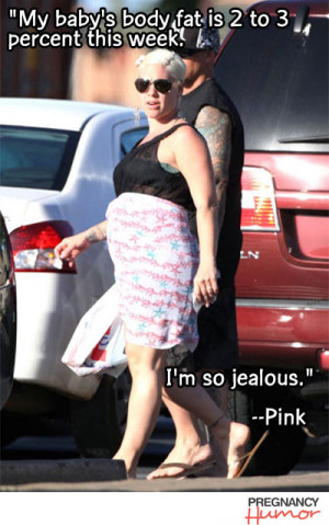 That may be true, Pink, but you’re both rock stars.