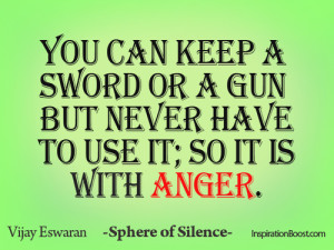 Sphere Silence Anger Quotes