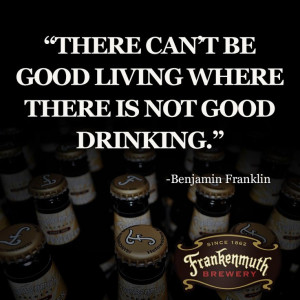 Cheers to all the #beer lovers who live in #Frankenmuth!