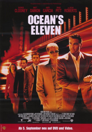 Ocean's Eleven German Style A 11 x 17 Inches - 28cm x 44cm Mini Promo ...