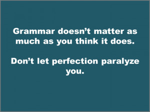quote about grammar for English learners