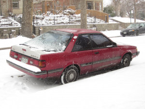 Down On The Mile High Street: Subaru GL Hatchback Coupe
