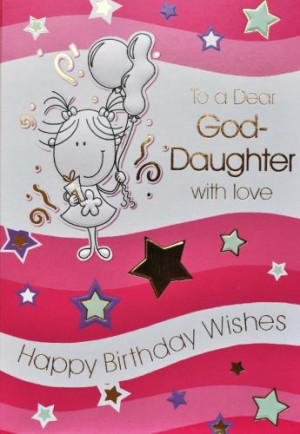 Goddaughter Birthday Cards