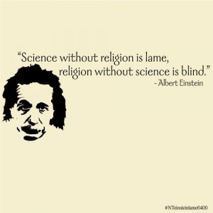 authentic Albert Einstein quotes: science and religion